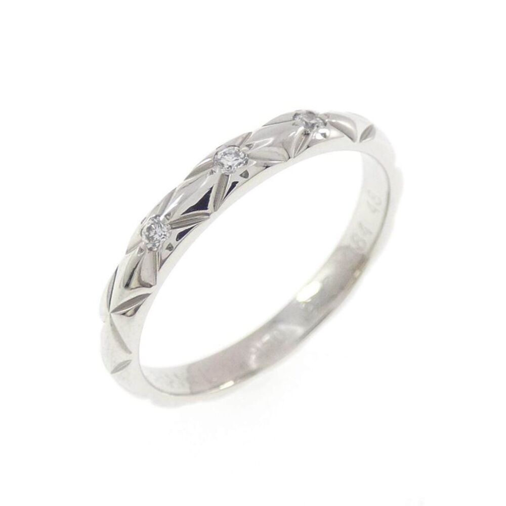 Chanel Matelasse Platinum Ring